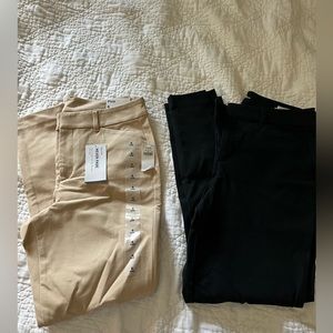 Two old navy pixie high rise pants